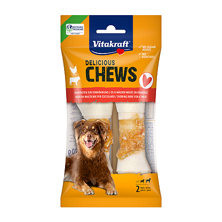 Vitakraft DeliCHEWS Bone Knot Chicken M<br> 2 st