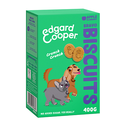 Edgard & Cooper Biscuit Apple 400 gr