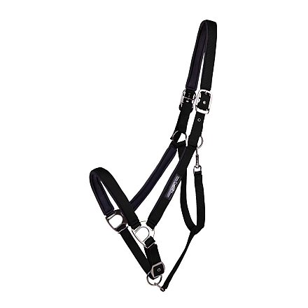 QHP Halster Deluxe Trekpaard Zwart XXFull