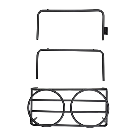 District 70 Voerbakstandaard Butler Zwart