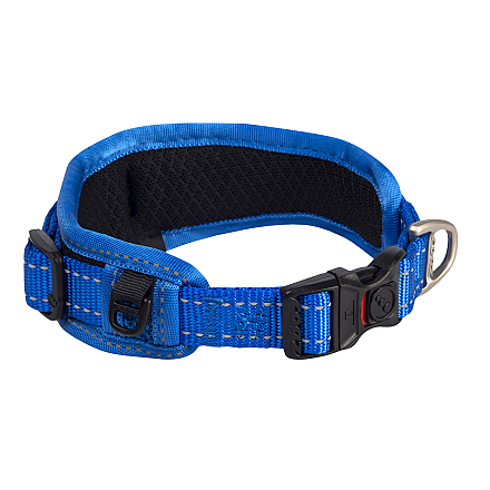 Rogz Halsband Utility Gevoerd Blauw