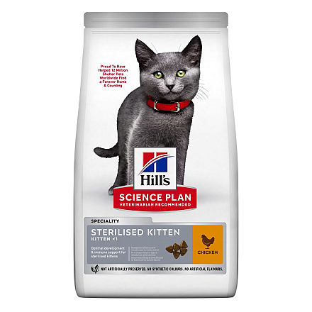 Hill's Science Plan Kitten Sterilised Chicken 1,5 kg