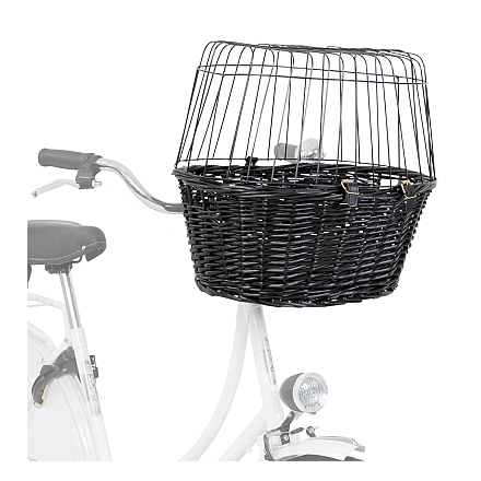 TRIXIE Fietsmand voor aan het Stuur Zwart