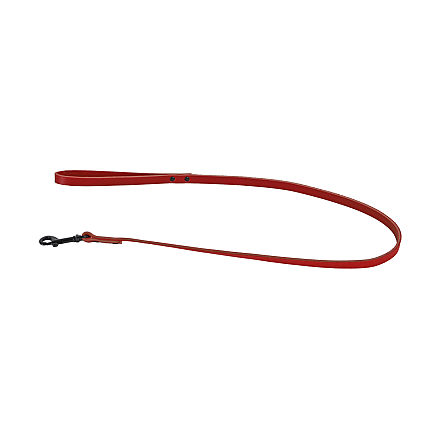 Hondenlijn Comfortleder Rood