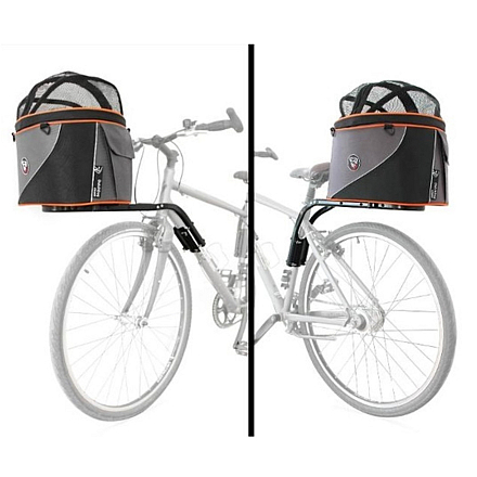 DoggyRide Draagtas Cocoon Antraciet/Zwart XXL