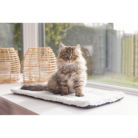 Beeztees Kitten Vensterbankmat Moos Wit