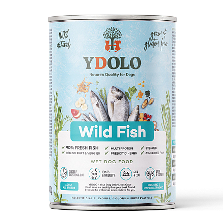 YDOLO Hondenvoer Healthy & Pure Wild Fish 400 gr