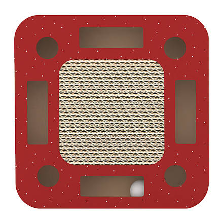 District 70 Kattenspeelgoed Spy Festive Red