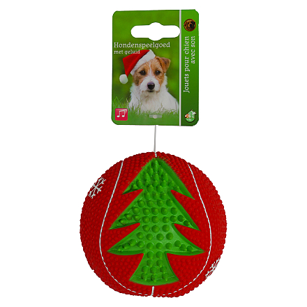Hondenspeelgoed kerstbal Ø 10 cm
