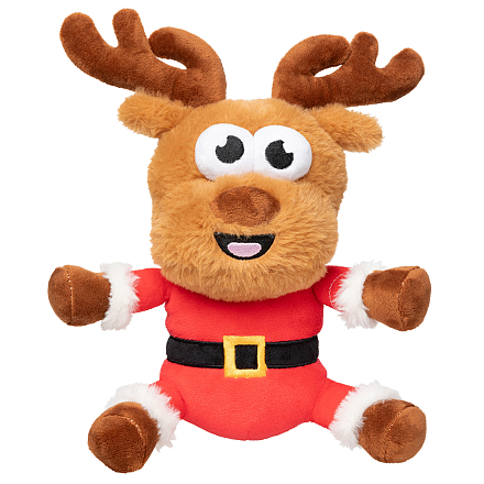 FuzzYard Hondenspeelgoed Reggie-Claus Reindeer L
