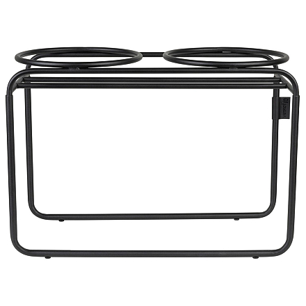 District 70 Voerbakstandaard Butler Zwart