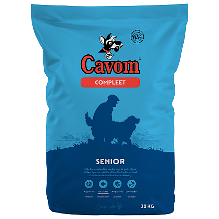 Cavom hondenvoer Compleet Senior 20 kg