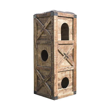 Lex & Max kattenklimmeubel toren 3 verdiepingen hout