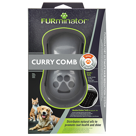 FURminator Curry Comb hond en kat