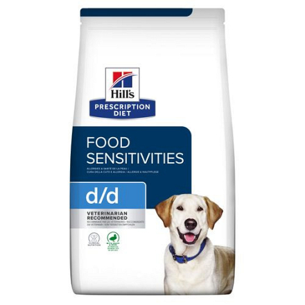 Hill's Prescription Diet hondenvoer d/d Eend & Rijst 4 kg