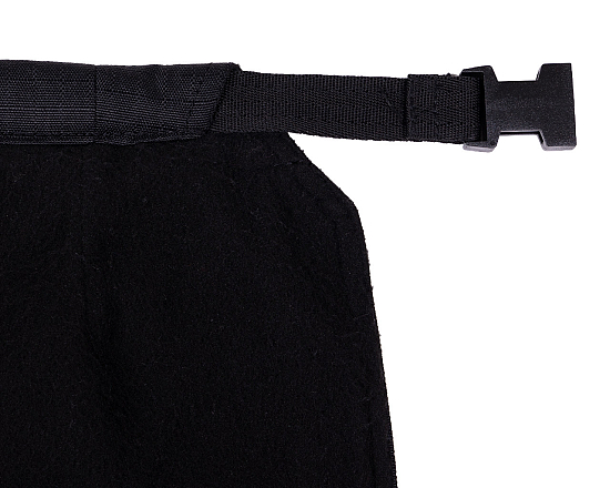 QHP Waterproof leg protection Zwart