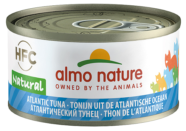 Almo Nature kattenvoer HFC Natural Atlantische tonijn 70 gr