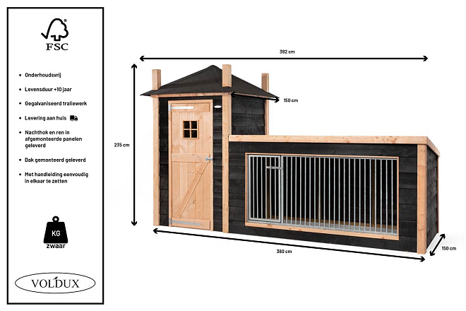 Voldux Hondenkennel Hooiberg Siem