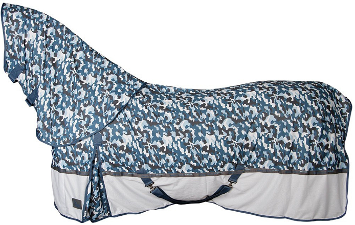 Harry's Horse Vliegendeken Mesh-Pro Camo Wit