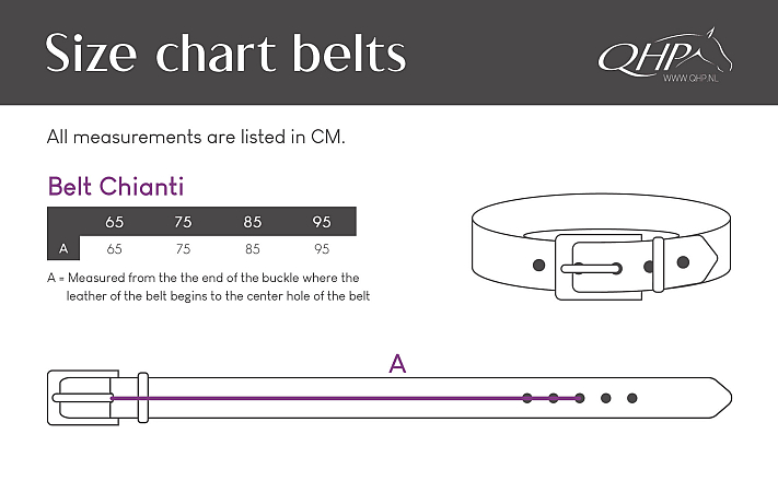 QHP Ceintuur Chianti Navy
