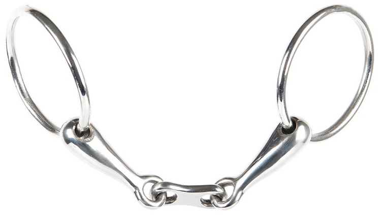 Harry's Horse watertrens dubbelgebroken flat link 20 mm