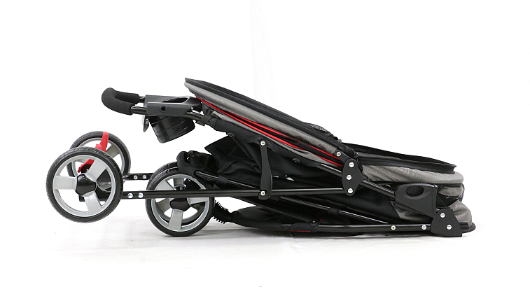 Innopet buggy Avenue shiny grey/red