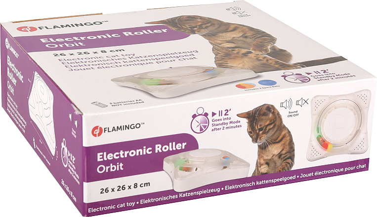 Flamingo kattenspeelgoed Roller Orbit