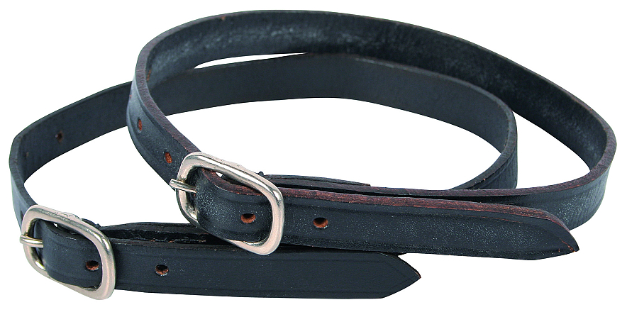 Harry's Horse Sporenriempjes leder, zwart