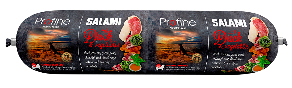 Profine SALAMI eend met groenten 800 gr