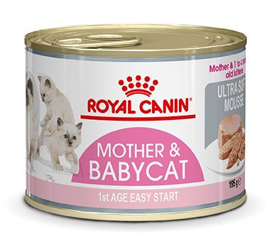 Royal Canin kattenvoer Mother & Babycat Mousse 195 gr