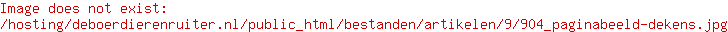 20% korting op dekens - aug 2020