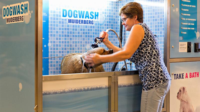 Dogwash hondenwasstraat
