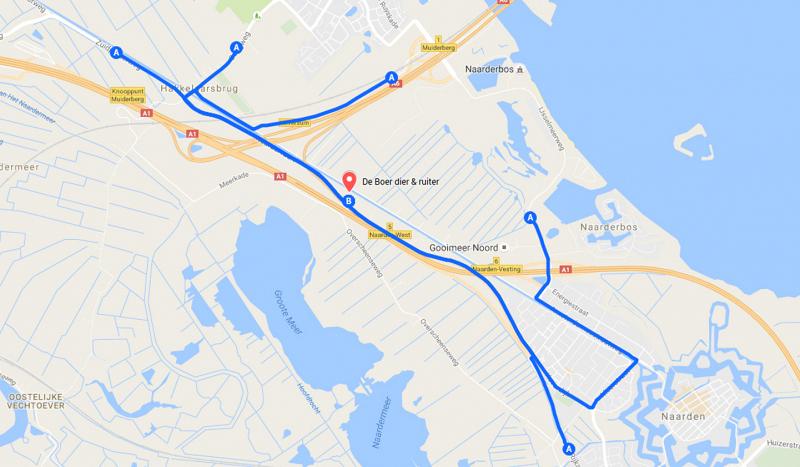 Routebeschrijving lokaal