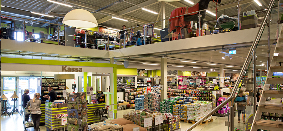 Impressie winkel